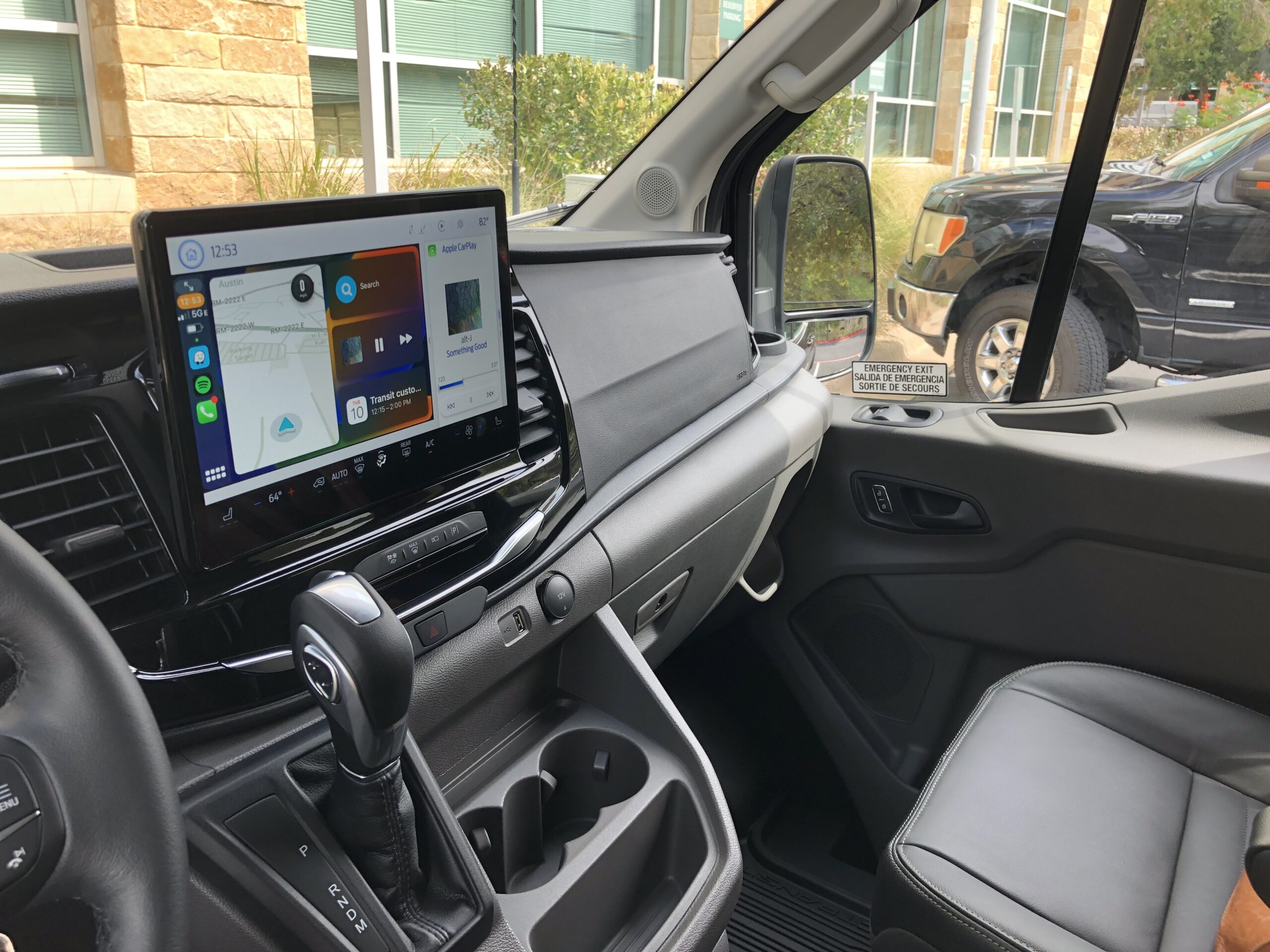 ford transit interior